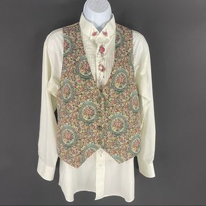 Chaplin Women’s Cowgirl Shirt and Vest 32-33 M